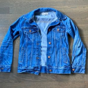 Madewell jean jacket